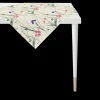 APELT Tischdecke FRÜHJAHRSBLÜTEN-MOTIV 88x88cm mehrfarbig