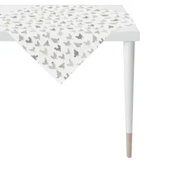 APELT Tischdecke HÜHNER ALL-OVER 88x88cm mehrfarbig