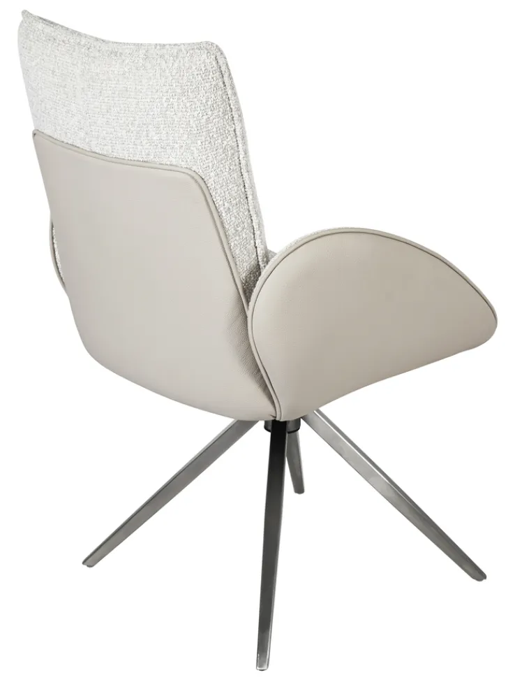 Armlehnenstuhl BREST creme/beige