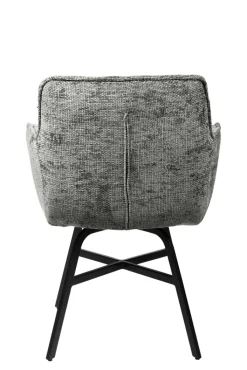 Armlehnenstuhl CARLOS dunkelgrau