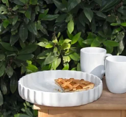 ASA Obsttortenform GRANDE 28 cm Keramik weiß