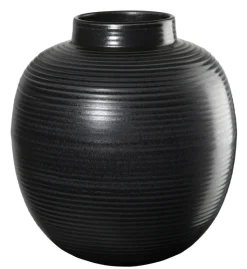 ASA Vase Japandi 22 cm schwarz