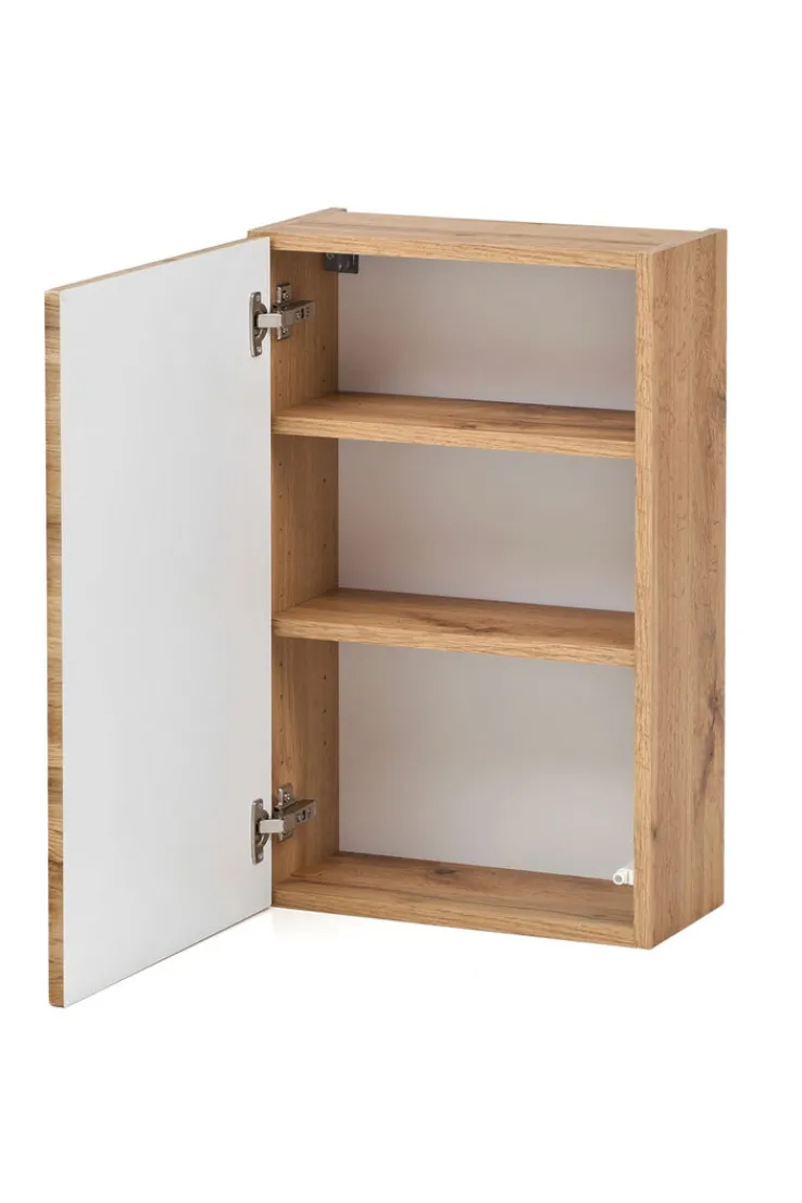 Bad-Hängeschrank BRÜGGE braun