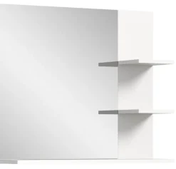 Badspiegel LAREDO 80 x 70 cm Weiß
