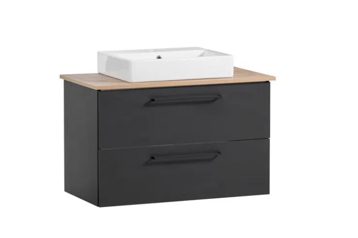 Bad-Waschtisch MALTE schwarz