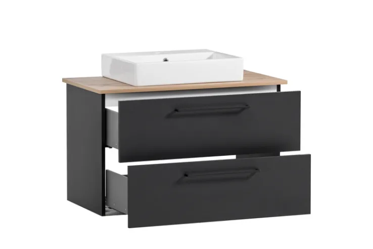 Bad-Waschtisch MALTE schwarz