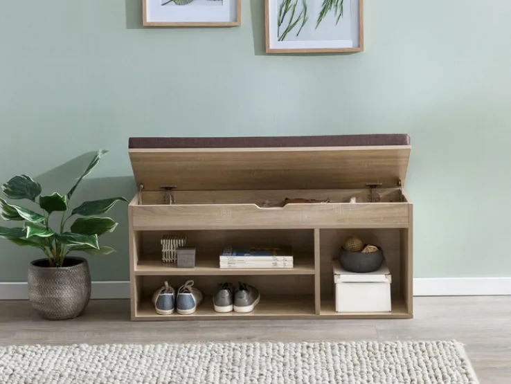 Bank 104 x 51 cm Sonoma Eiche