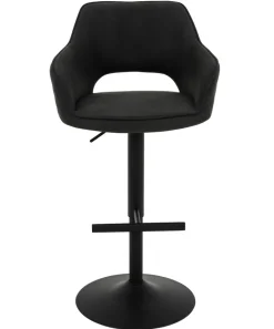 QUARTIER Barhocker BLACKY 60 x 112 cm anthrazit/schwarz