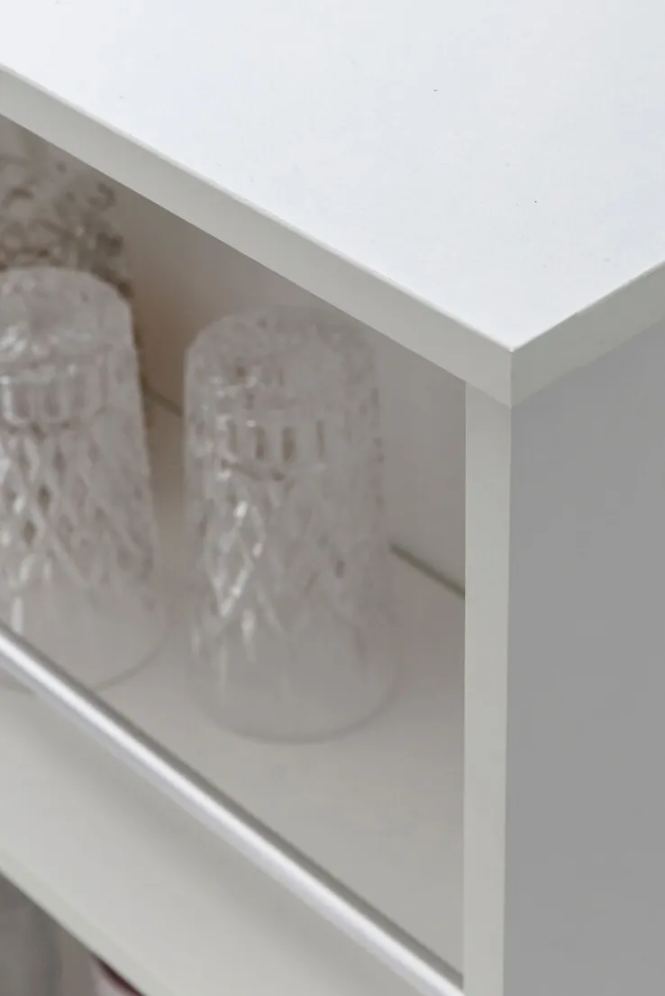 Bartisch 120 x 60 cm weiß