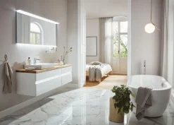 b.collection Flächenspiegel ESSENCE 160 cm silberfarbig