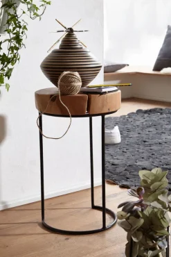 Beistelltisch 28 x 45 cm Akazie