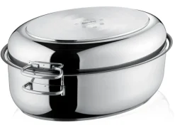 Berndes Bräter mit Deckel 8500 ml silberfarbig
