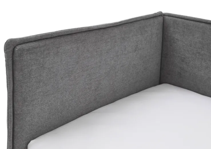 Kinder Bett FUN 90 x 200 cm grau