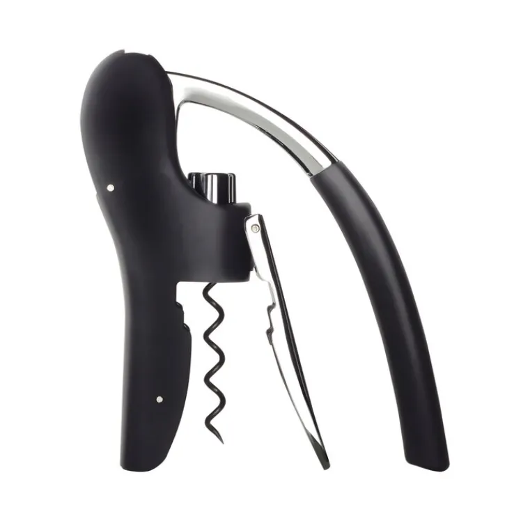 blomus Korkenzieher LEVERMAN PRO Kunststoff schwarz