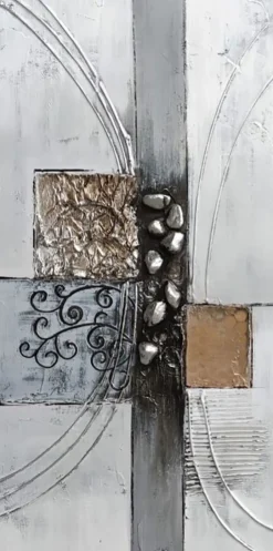 BÖNNINGHOFF Bild ABSTRAKT 40 x 80 cm