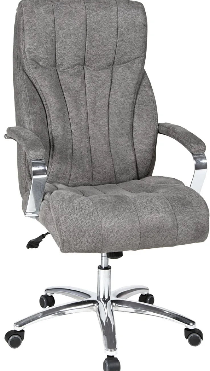 Bürostuhl AMITY Stoffbezug grau