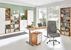 Bürostuhl AMITY Stoffbezug grau