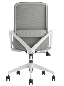 Bürostuhl ATLANTA grau/ alufarbig