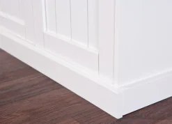 Buffet JACOB 6.2 weiß Massivholz / braun