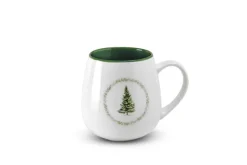 casaNova Weihnachtsdekoration Kaffeebecher 10 cm Weiß