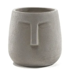 casaNOVA Übertopf SLEEPING FACE 29 cm beige