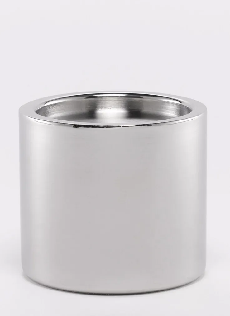 casaNOVA Kerzenständer 10 cm Edelstahl