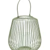 casaNOVA Laterne 23 cm grün