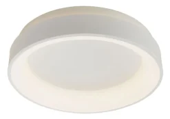 casaNOVA LED Deckenlampe LUNEA 45 cm weiß