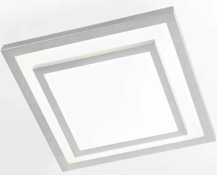 casaNOVA LED Deckenlampe CLIPPER III silberfarbig
