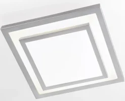 casaNOVA LED Deckenlampe CLIPPER III silberfarbig