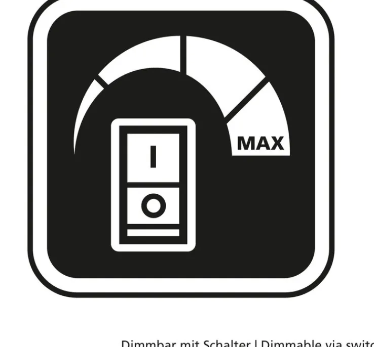 casaNOVA LED Deckenlampe QUAD 45 x 45 cm weiß