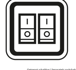 casaNOVA LED Tischlampe EMPIRE weiß