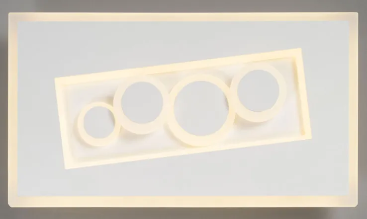 casaNOVA LED Wandleuchte MIO 38 x 21 cm weiß