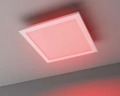 casaNOVA Smart Home CCT LED Deckenlampe COLORES 30 x 30 cm weiß