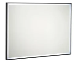 CASAVANTI Badspiegel FLORA 90 x 70 cm schwarz