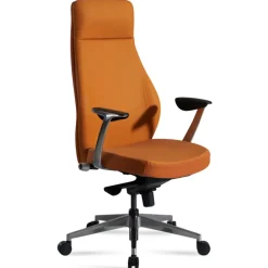 CASAVANTI Bürostuhl 74x125x74 cm Kunstleder braun
