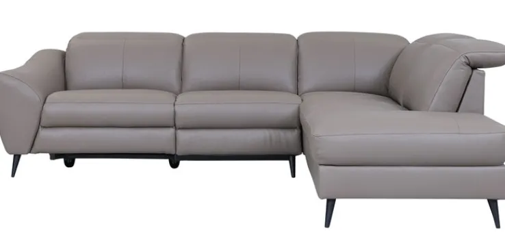 CASAVANTI Ecksofa COMO taupe