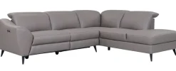 CASAVANTI Ecksofa COMO taupe
