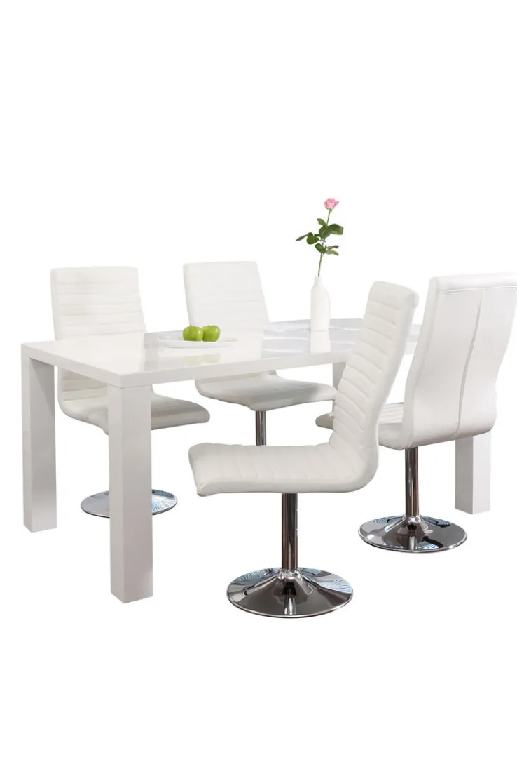 CASAVANTI Esstisch 140 x 90 cm weiß