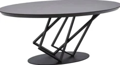 CASAVANTI Esstisch PRATO 180x100 cm grau/schwarz