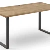CASAVANTI Schreibtisch 160 x 80 cm Eiche