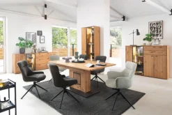 CASAVANTI Sideboard ASSINI 183x88 cm Ast/Balkeneiche