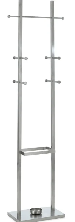 CASAVANTI Standgarderobe ANGELA silberfarbig