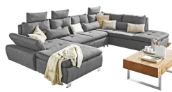 CASAVANTI Wohnlandschaft MADEIRA LL PRIMO anthrazit