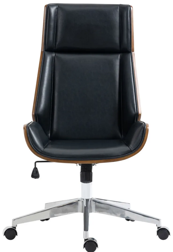 Chefsessel schwarz/ braun