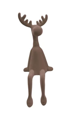 Dekofigur ELCH 25 cm Beige