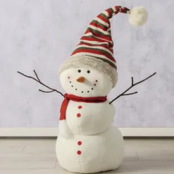 Deko-Figur Weihnachten Schneemann NOELLY 103 cm