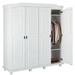 Drehtürenschrank FYNN 182 x 197,5 cm weiß