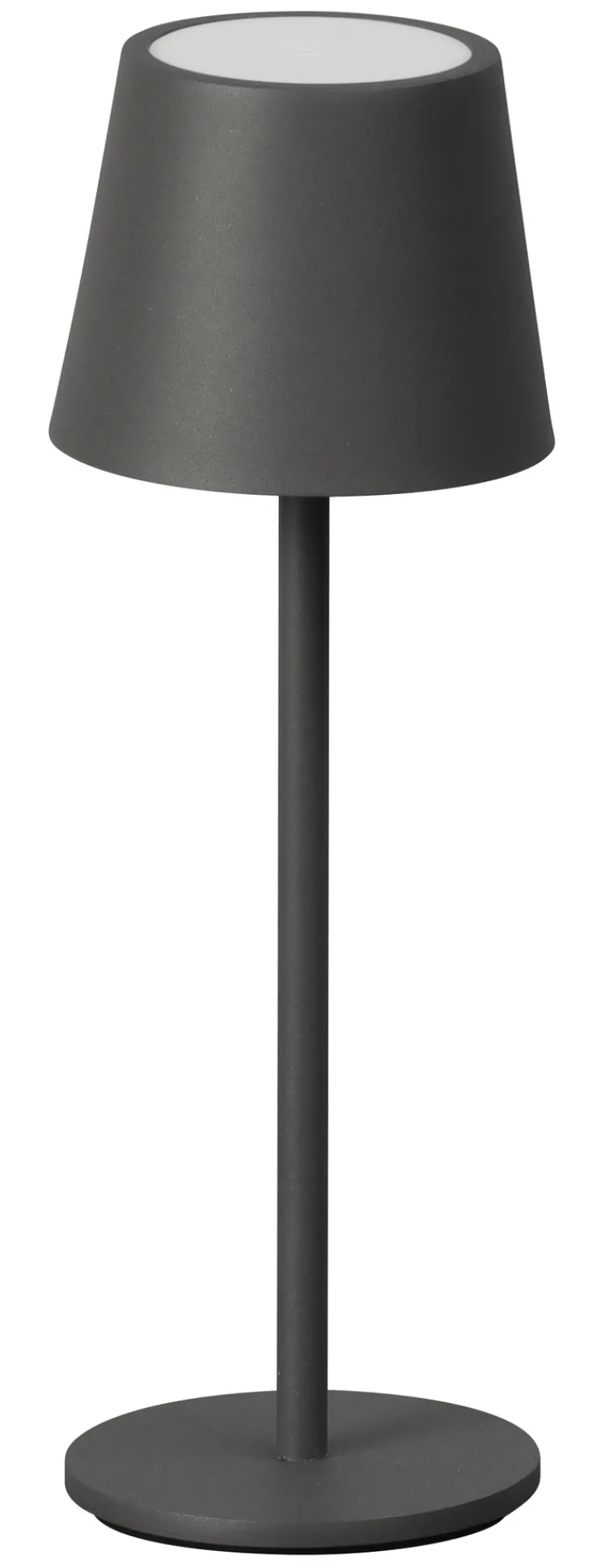 easy! by FHL Akku LED Tischlampe ROXY 27,5 cm sandgrau