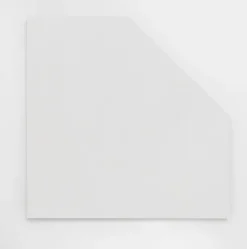 Eckplatte SERIE200 65 x 65 cm weiß